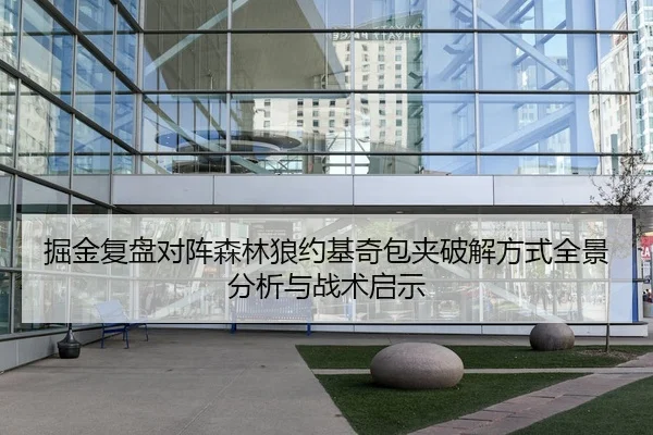掘金复盘对阵森林狼约基奇包夹破解方式全景分析与战术启示